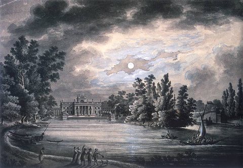 Łazienki by Moonlight