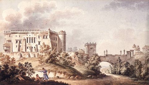 Castle at Ossolin