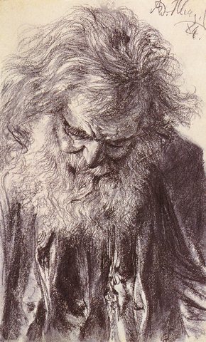 Adolf Friedrich Erdmann Portrait Of An Old Man