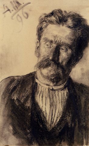 Adolf Friedrich Head Of A Man