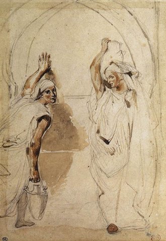 Two WOmen at the Well