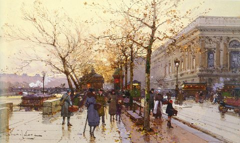 Galien-Laloue Eugene LES QUAIS DE PARIS