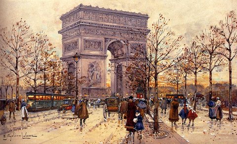 Laloue Eugene Arc De Triomphe