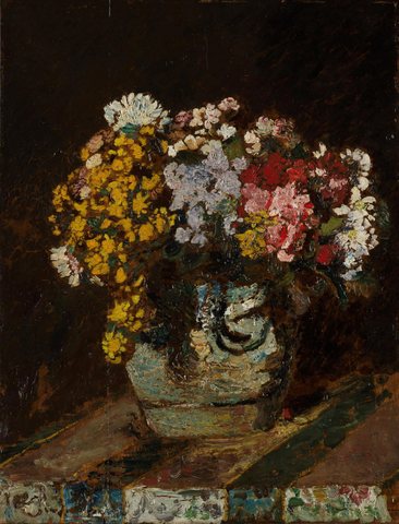 A Vase of Wild Flowers