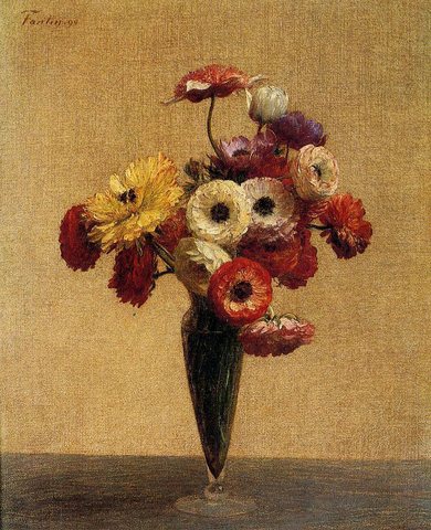 Henri Anemones and Buttercups