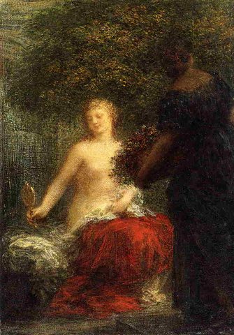 Henri Woman at Her Toillette