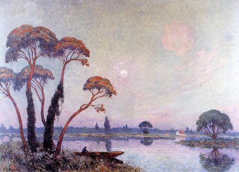 Ferdinand du Fishermen by the Banks of the Loire