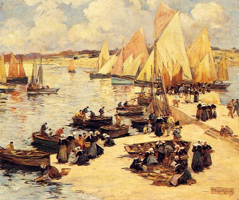 Legout Gerard Fernand A french Harbor