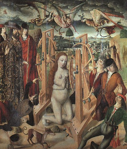 The Martyrdom Of Saint Catherine