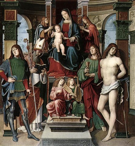 Madonna And Saints