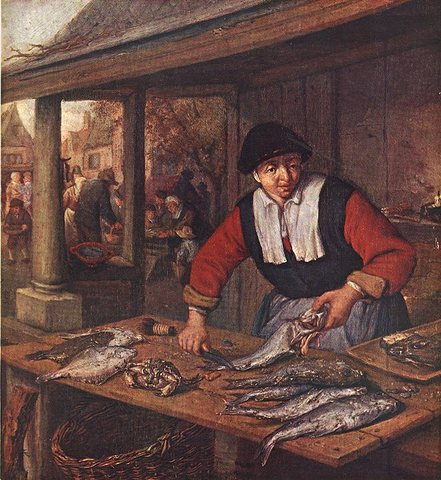 Adriaen Jansz van The Fishwife