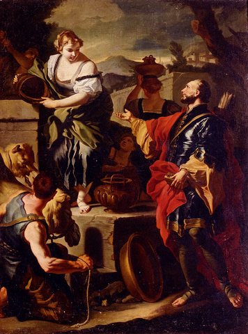 Rebecca And Eliezer At The Well