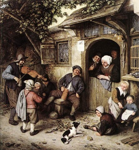 Adriaen Jansz van The Violinist