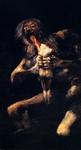 Francisco Saturn Devouring His Sons