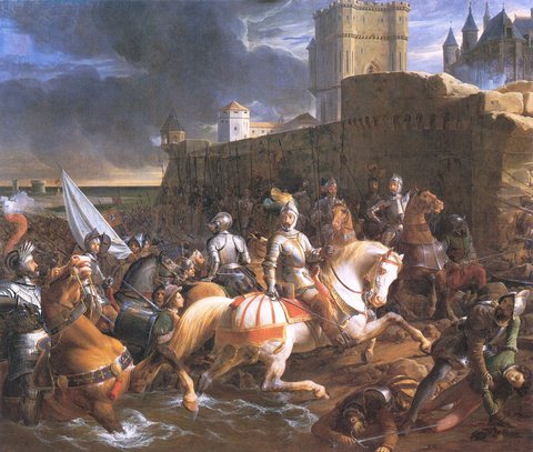 Francois Eduoard Die Einnahme von Calais