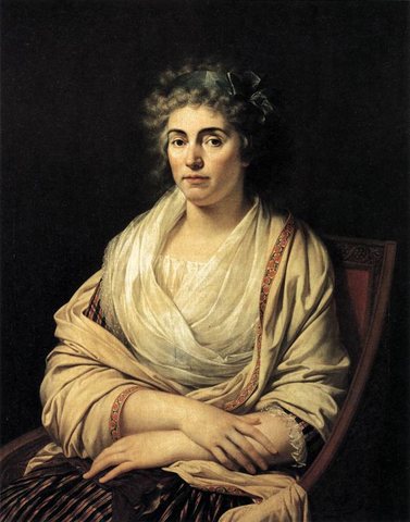 Francois Xavier Portrait Of The Countess D Albany