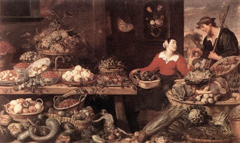 Fruit And Vegetable Stall