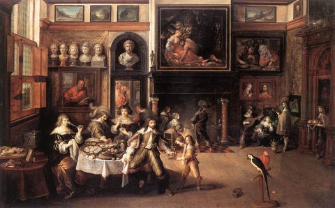Frans II Supper At The House Of Burgomaster Rockox