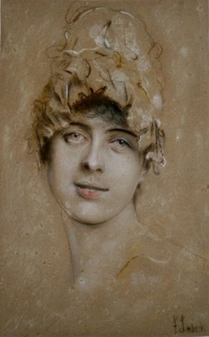 Portrait of a young woman