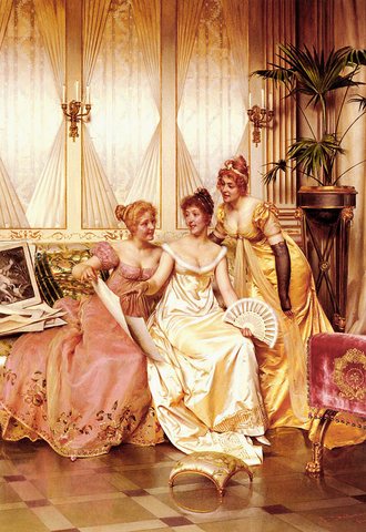 Charles Joseph Frederic Les Trois Connaisseuses