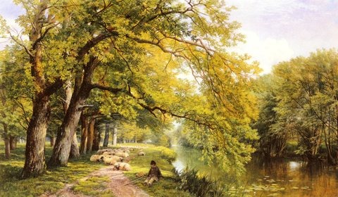 At Ockham Surrey In Summer