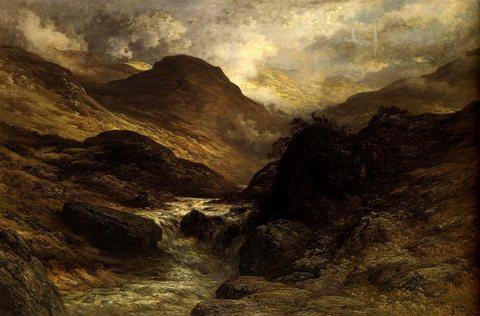 Dore Gustave Gorge In The Mountains