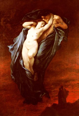 Dore Gustave Paolo And Francesca Da Rimini
