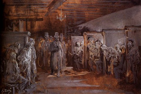 Dore Gustave Tavern In Whitechapel