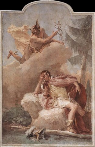 Villa Valmarana Mercury Appearing to Aeneas