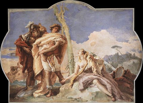 Villa Valmarana Rinaldo Abandoning Armida