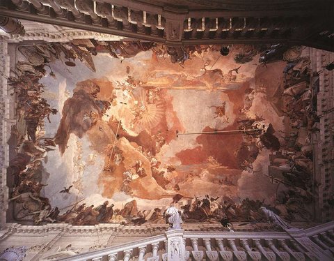 Wurzburg Apollo and the Continents