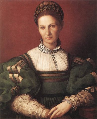 Portrait Of A Lady In Green