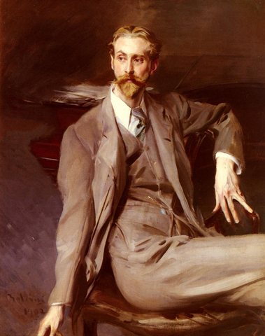 Portrait Of The Artist Lawrence Alexander Harrison