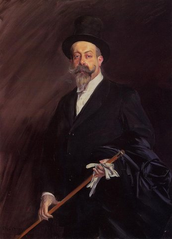 Portrait of -Willy- The Writer Henri Gauthier Villars