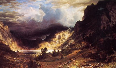 A Storm in the Rocky Mountains Mr Rosalie