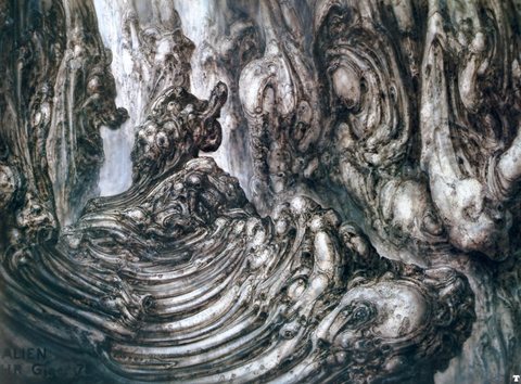 hr giger alienlandscape