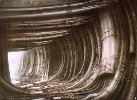 hr giger corridor