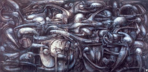 hr giger landscape XXVII