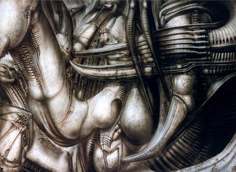 hr giger newyorkcity XX subway