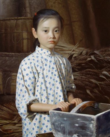 Han Wu A Girl in Barn