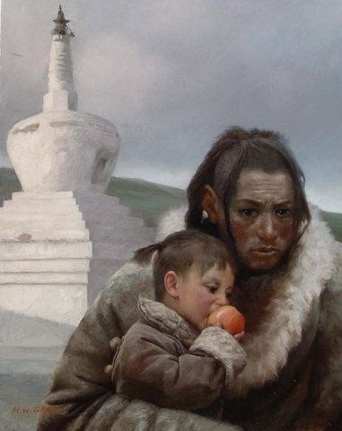 Han Wu Father and Daughter