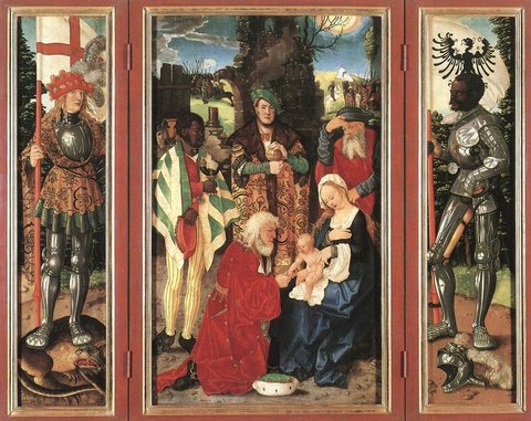 GRIEN Hans Adoration Of The Magi