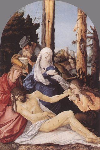 GRIEN Hans The Lamentation Of Christ