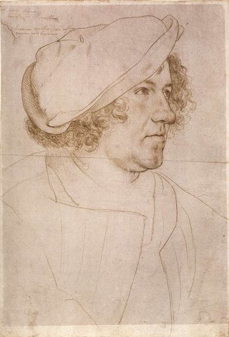 Holbien the Younger Portrait of Jakob Meyer zum Hasen