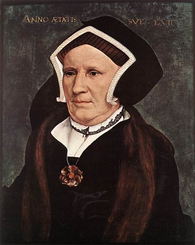 Holbien the Younger Portrait of Lady Margaret Butts