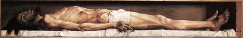 Holbien the Younger The Body of the Dead Christ in the Tomb