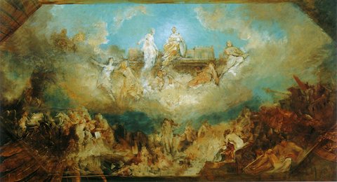 die versenkung des nibelungenhortes in den rhein