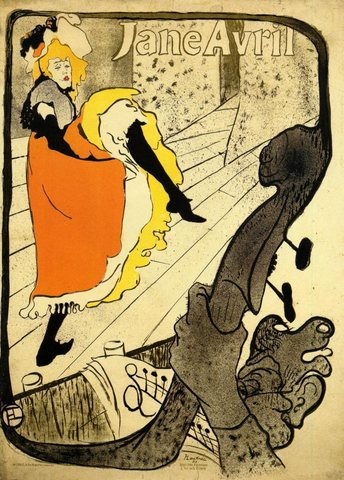 Toulouse Lautrec Henri de Jane Avril