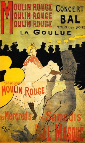 Toulouse Lautrec Henri de Moulin Rouge