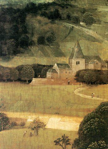 St Jerome In Prayer detail